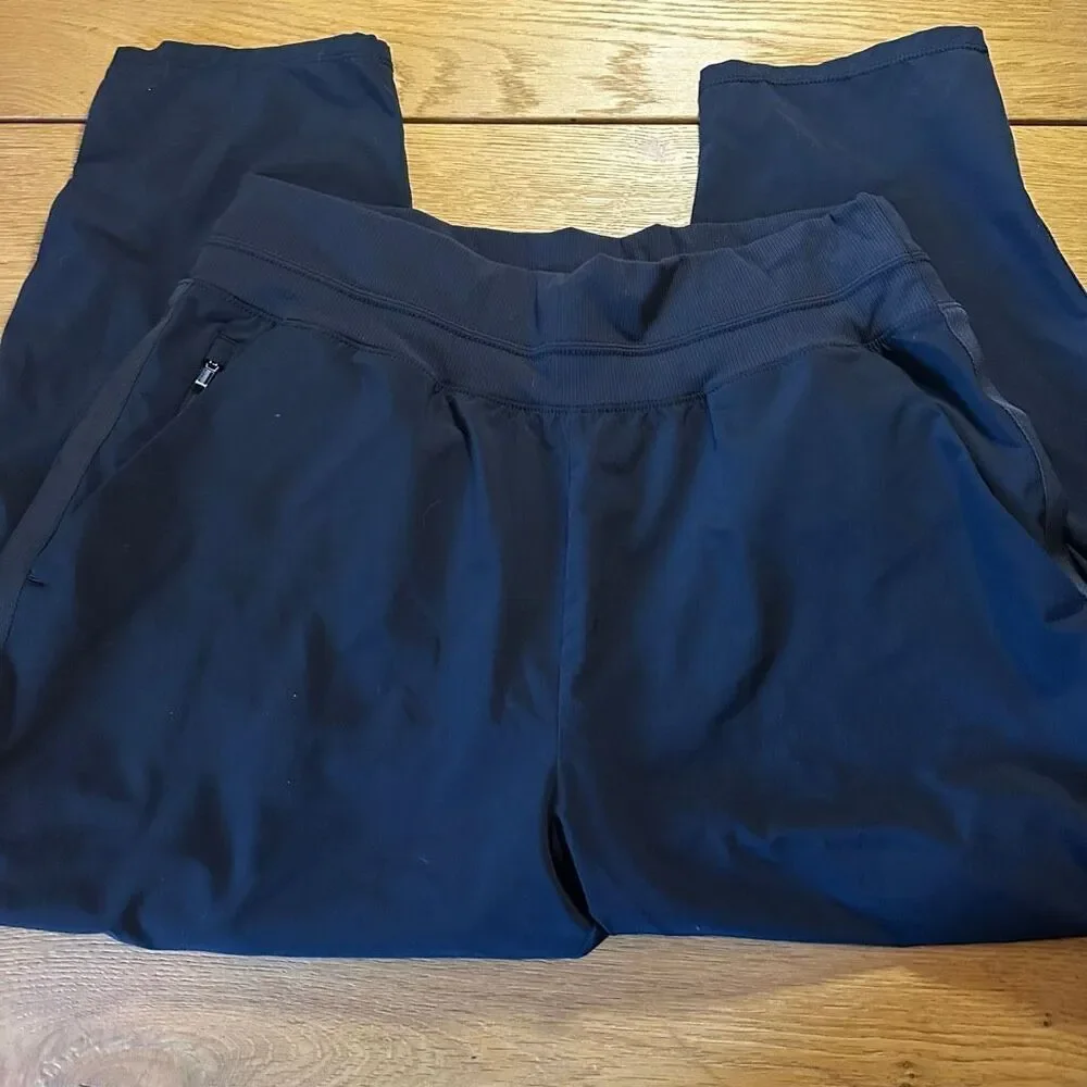 Athleta Nolita slim tapered crop pant black 14 - Picture 2 of 13